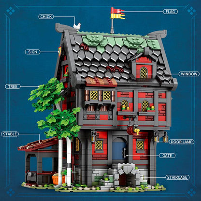 Crusader Inn Building Blocks Set (NO.66017)