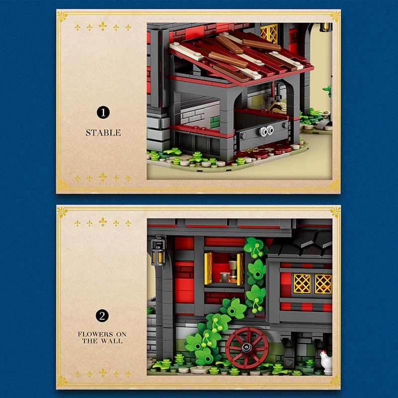 Crusader Inn Building Blocks Set (NO.66017)