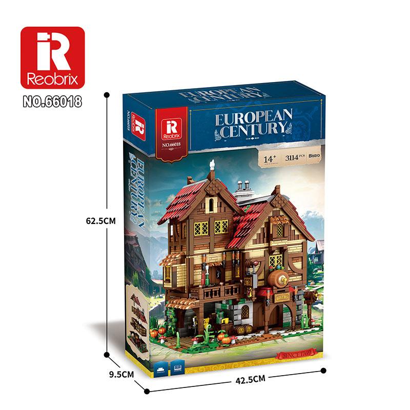 Medieval Tavern Building Blocks Set (NO.66018)