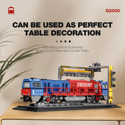 Freight Locomotive Building Blocks Set (NO.66021)
