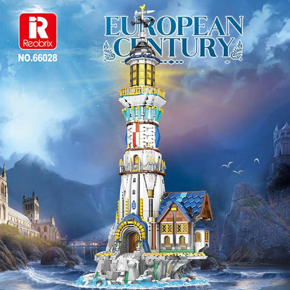 Medieval Lighthouse Building Block Set (NO.66028)