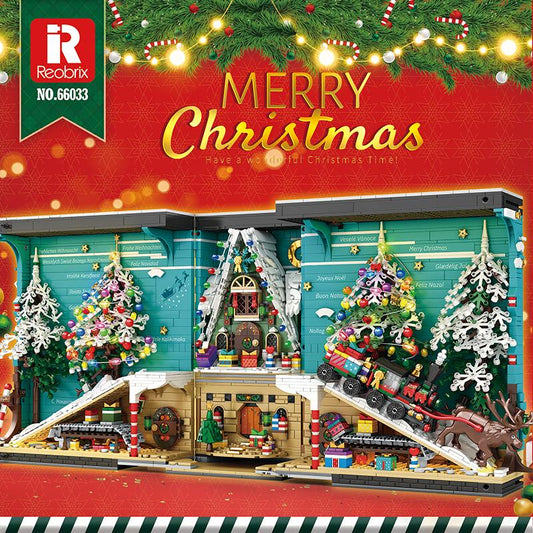 Christmas Train Building Blocks Set (NO.66033)