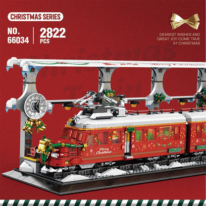 Christmas Train Building Blocks Set (NO.66034)