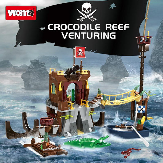 Adventure Pirate Building Block Set