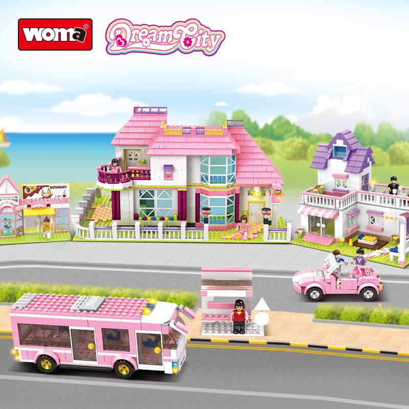 Extra-Large Girl's Villa Complex